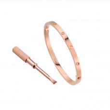 Cartier Love Armband SM mit 6 Diamanten, Roségold-Version Cartier Love Armband SM mit 6 Diamanten, Roségold-Version