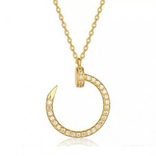 Cartier Juste Un Clou Halskette Gelbgold mit Diamanten Cartier Juste Un Clou Halskette Gelbgold mit Diamanten