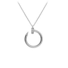 Cartier Juste Un Clou Halskette Weißgold mit Diamanten