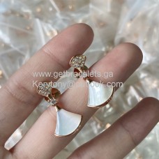Bvlgari Divas Dream Ohrringe aus Perlmutt mit Diamanten Bvlgari Divas Dream Ohrringe aus Perlmutt mit Diamanten
