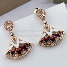 Bvlgari Divas Dream Mehrfarbige Ohrringe in Roségold Bvlgari Divas Dream Mehrfarbige Ohrringe in Roségold