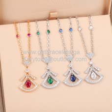 Bvlgari Divas Dream Openwork Elements Halskette mit Diamantenkopie Bvlgari Divas Dream Openwork Elements Halskette mit Diamantenkopie