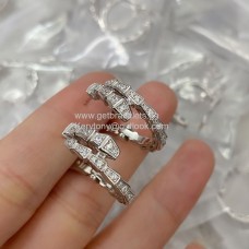 Bvlgari Serpenti Viper Ohrringe Weißgold mit Diamanten Bvlgari Serpenti Viper Ohrringe Weißgold mit Diamanten