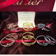 Cartier Juste Un Clou Double Nail Armband Gelbgold/Weißgold/Roségold mit Diamant Cartier Juste Un Clou Double Nail Armband Gelbgold/Weißgold/Roségold mit Diamant