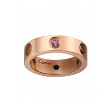 Cartier Love Ring Roségold Saphire Granate Amethyst Cartier Love Ring Roségold Saphire Granate Amethyst