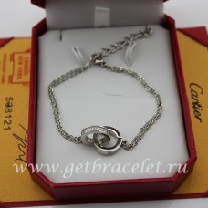 Cartier Love Weißgold-Armband mit Diamanten Cartier Love Weißgold-Armband mit Diamanten