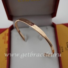 Offenes Cartier-Armband aus Roségold Offenes Cartier-Armband aus Roségold
