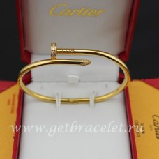 Cartier Juste Un Clou Armband Gelbgold mit Diamanten