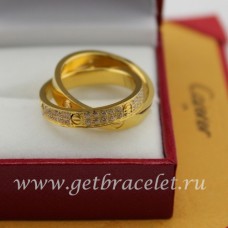 Cartier LOVE Ring Gelbgold mit Diamanten Cartier LOVE Ring Gelbgold mit Diamanten