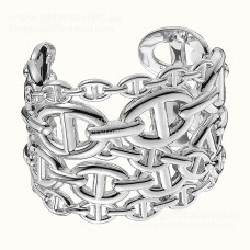 Hermes Chaine DAncre Enchainee Armband Silber/Gelbgold/Roségold Sale