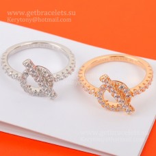 Hermes Finesse Ring mit Diamanten Roségold/Weißgold Damenschmuck Hermes Finesse Ring mit Diamanten Roségold/Weißgold Damenschmuck