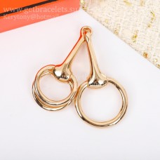 Hermes Mors Schalring/Schnalle in Roségold