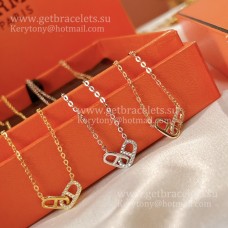 Hermes Farandole Halskette mit Diamanten Silber/Gelbgold/Roségold Hermes Farandole Halskette mit Diamanten Silber/Gelbgold/Roségold