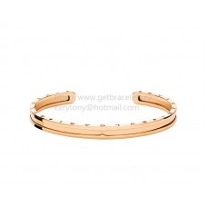Bvlgari B.zero1 Roségold-Manschettenarmband
