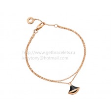 Bvlgari DIVAS Dream Armband Roségold mit Onyx