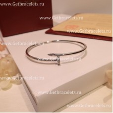 Cartier Juste Un Clou SM-Armband aus Weißgold mit Diamanten