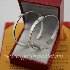 Cartier Love Ohrringe Weißgold B8028300 Cartier Love Ohrringe Weißgold B8028300