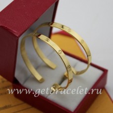 Cartier Love Ohrringe Gelbgold