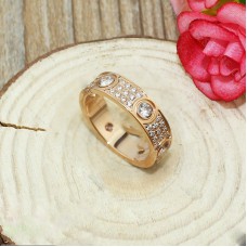 Cartier Love Ring 18 Karat Roségold mit Diamanten und 6 großen Diamanten Cartier Love Ring 18 Karat Roségold mit Diamanten und 6 großen Diamanten