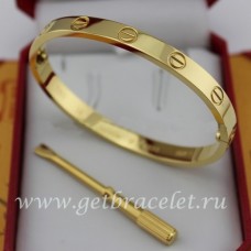 Cartier Love-Armband aus Gelbgold für Damen und Herren Cartier Love-Armband aus Gelbgold für Damen und Herren