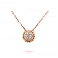 Van Cleef Arpels Perlee Diamonds Anhänger Roségold Van Cleef Arpels Perlee Diamonds Anhänger Roségold