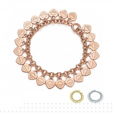 Return To Tiffany Multiÿheart Tag Armband aus Sterlingsilber für Damen