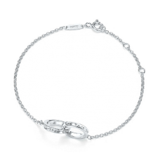 Tiffany 1837 Ineinandergreifende Kreise Anhänger Halskette Armband Schmuck Valentinstag