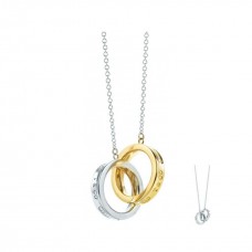 Tiffany 1837 Halskette mit ineinandergreifenden Kreisen aus Sterlingsilber Bewertung Damen US