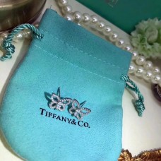 Tiffany Dupe Schmetterlings-Ohrstecker mit Kristallen, süßer, hübscher Schmuck