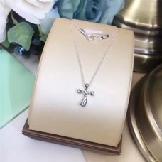 Tiffany Elsa Peretti Kreuz Anhänger Halskette US Sale Damen Schmuck