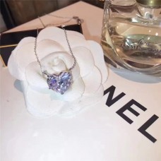 Tiffany-Herzkristalle, gefälschter Halsketten-Schmuckverkauf in Malaysia für Frauen