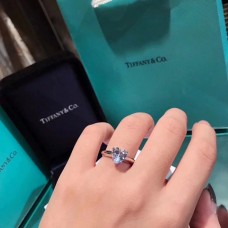 Tiffany Herzförmiger Kristallring, stilvolles Geschenk