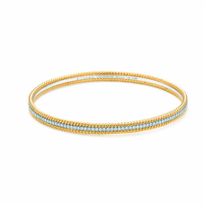Tiffany Schlumberger Rope Dreireihiger Armreif mit Diamanten als Geburtstagsgeschenk