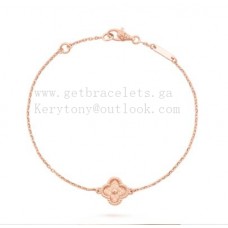 Van Cleef Arpels Sweet Alhambra Armband Roségold