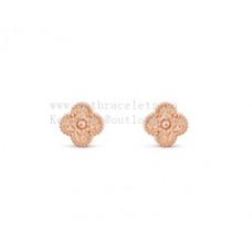 Van Cleef Arpels Sweet Alhambra Ohrstecker Roségold