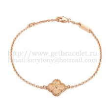Van Cleef Arpels Alhambra Armband Roségold Van Cleef Arpels Alhambra Armband Roségold