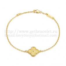 Van Cleef Arpels Alhambra Armband Gelbgold Van Cleef Arpels Alhambra Armband Gelbgold